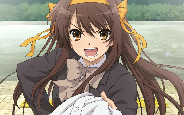 Suzumiya Haruhi no Yuuutsu Haruhi Suzumiya Anime The Melancholy of Haruhi Suzumiya HD Desktop Wallpaper | Background Image