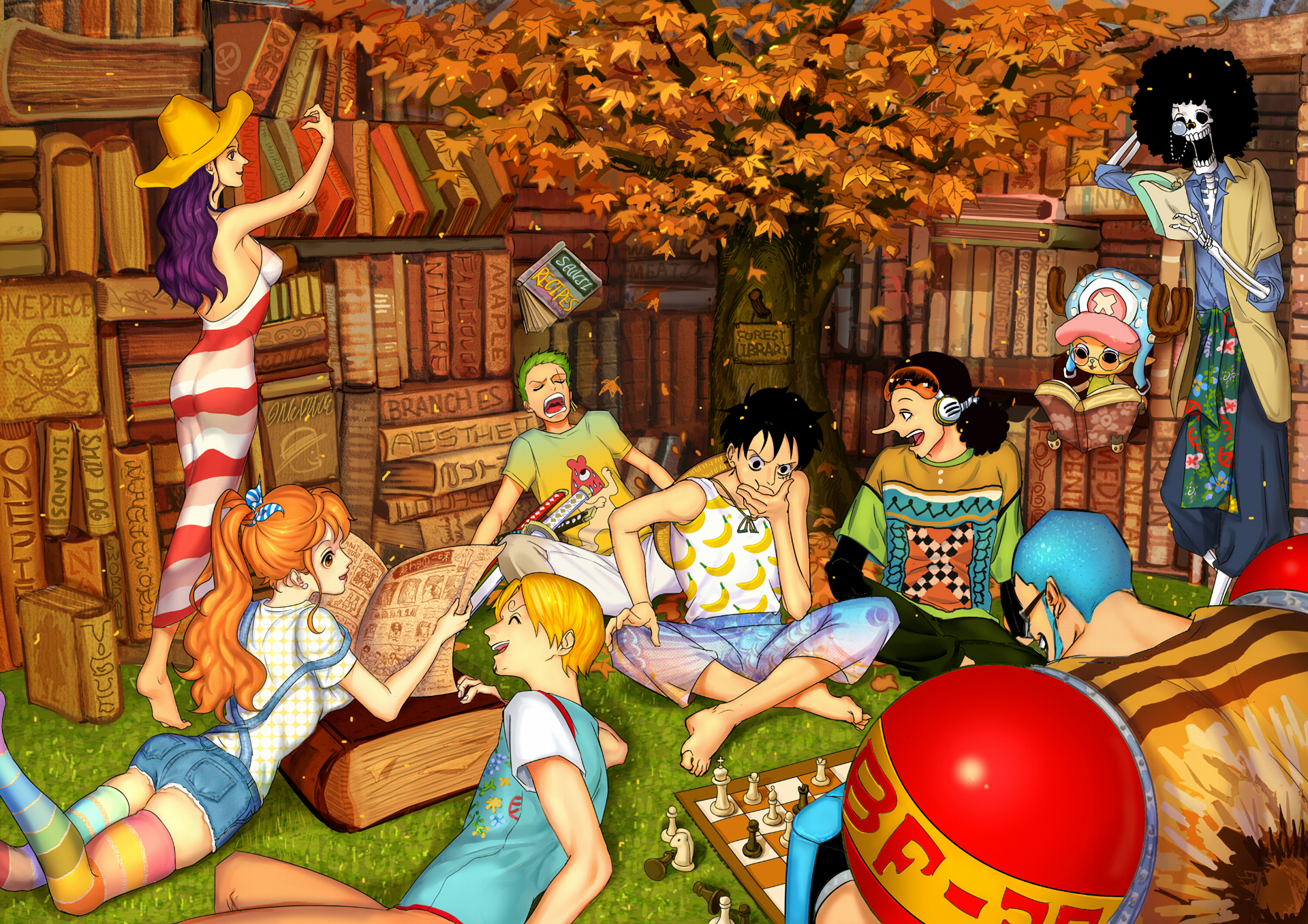 79 One Piece Forest Background Images & Pictures - MyWeb