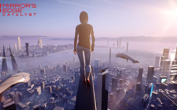 Faith Connors video game Mirror's Edge Catalyst HD Desktop Wallpaper | Background Image