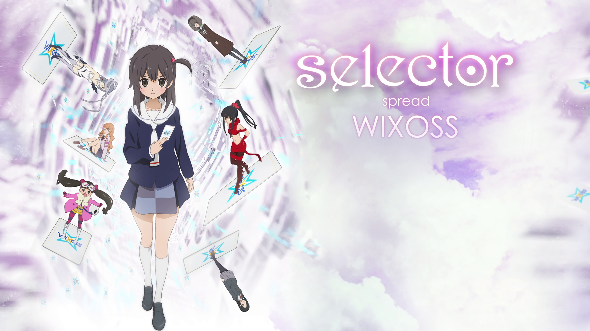 Anime Selector Infected WIXOSS Fondo de pantalla HD | Fondo de Escritorio