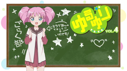 Chinatsu Yoshikawa Anime YuruYuri HD Desktop Wallpaper | Background Image