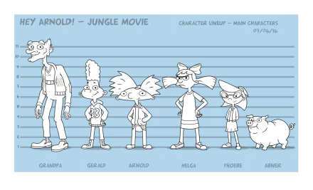 TV Show Hey Arnold!: The Jungle Movie HD Desktop Wallpaper | Background Image