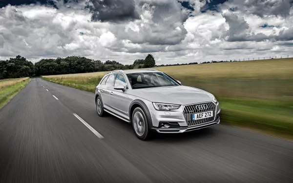 silver car car Audi vehicle Audi A4 HD Desktop Wallpaper | Background Image
