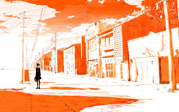 Anime Original Polychromatic HD Wallpaper | Background Image