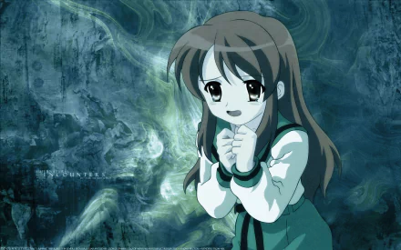 Mikuru Asahina Anime The Melancholy of Haruhi Suzumiya HD Desktop Wallpaper | Background Image