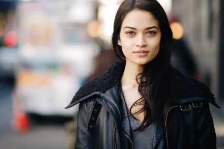 bokeh hazel eyes brunette Australian model Celebrity Shanina Shaik HD Desktop Wallpaper | Background Image