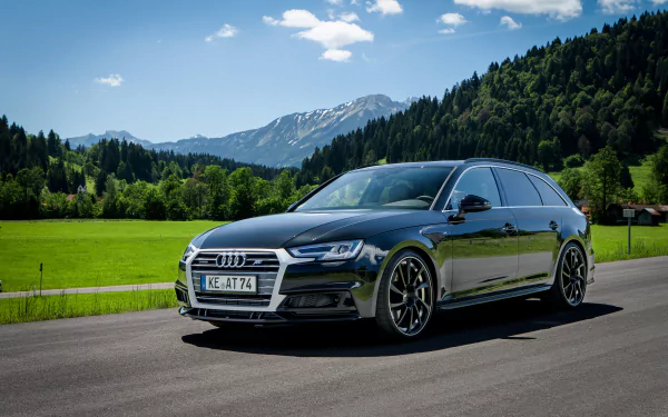 Audi car black car vehicle Audi A4 HD Desktop Wallpaper | Background Image