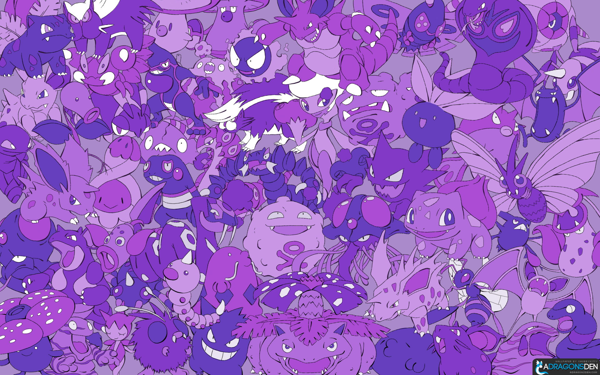 Anime Pokémon HD Wallpaper by CHUBBYKITTY