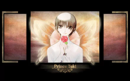 butterfly flower Yuki Sohma Anime Fruits Basket HD Desktop Wallpaper | Background Image