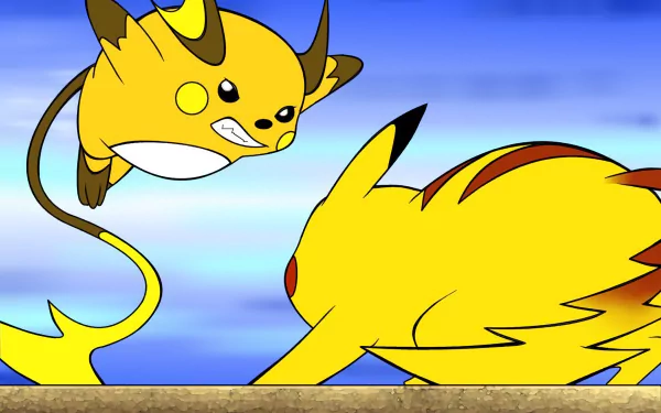 Raichu (Pokémon) Pikachu Anime Pokemon HD Desktop Wallpaper | Background Image