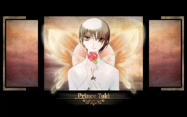 butterfly flower Yuki Sohma Anime Fruits Basket HD Desktop Wallpaper | Background Image