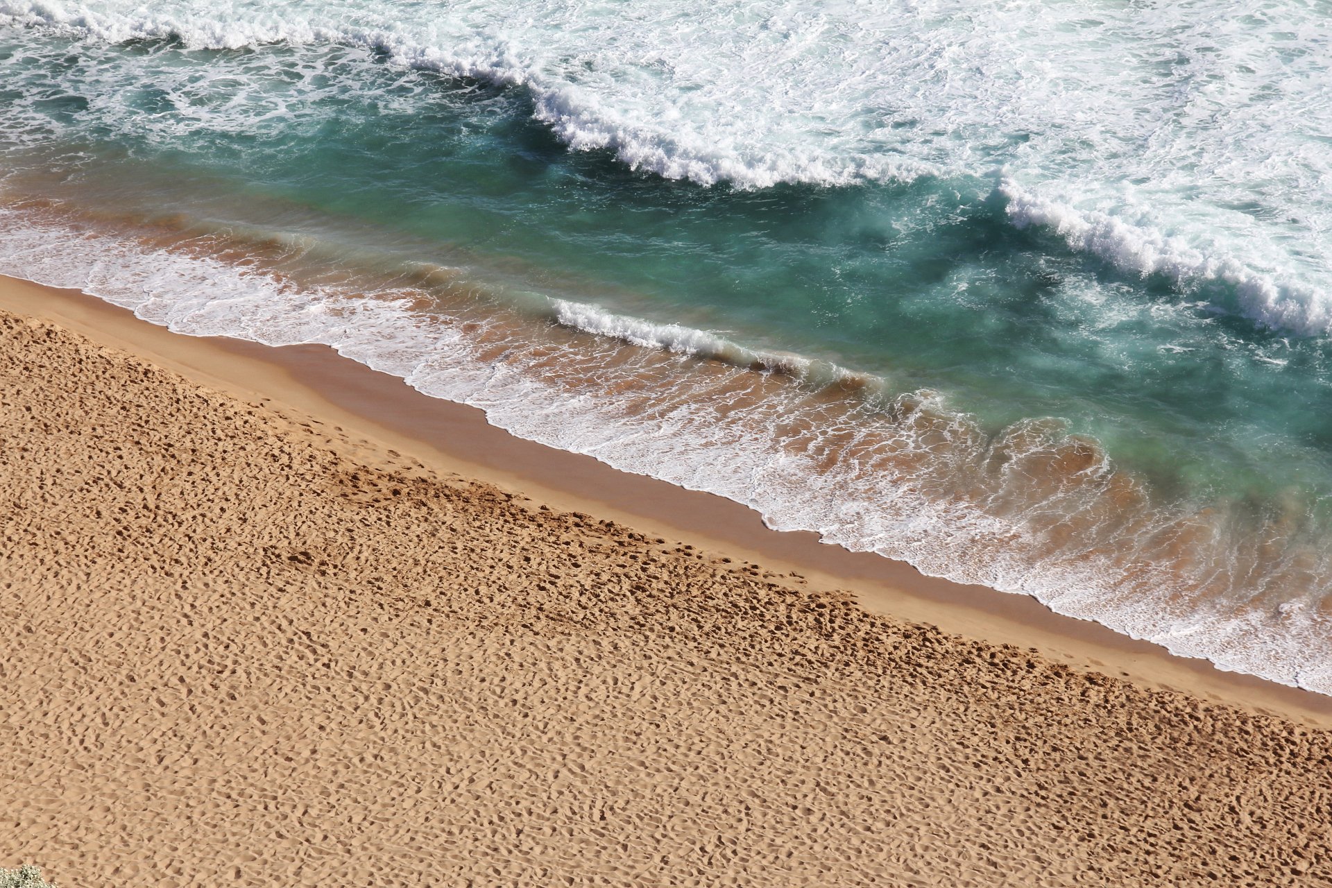 Download Wave Ocean Sand Nature Beach Ocean Waves 4k Ultra HD Wallpaper ...