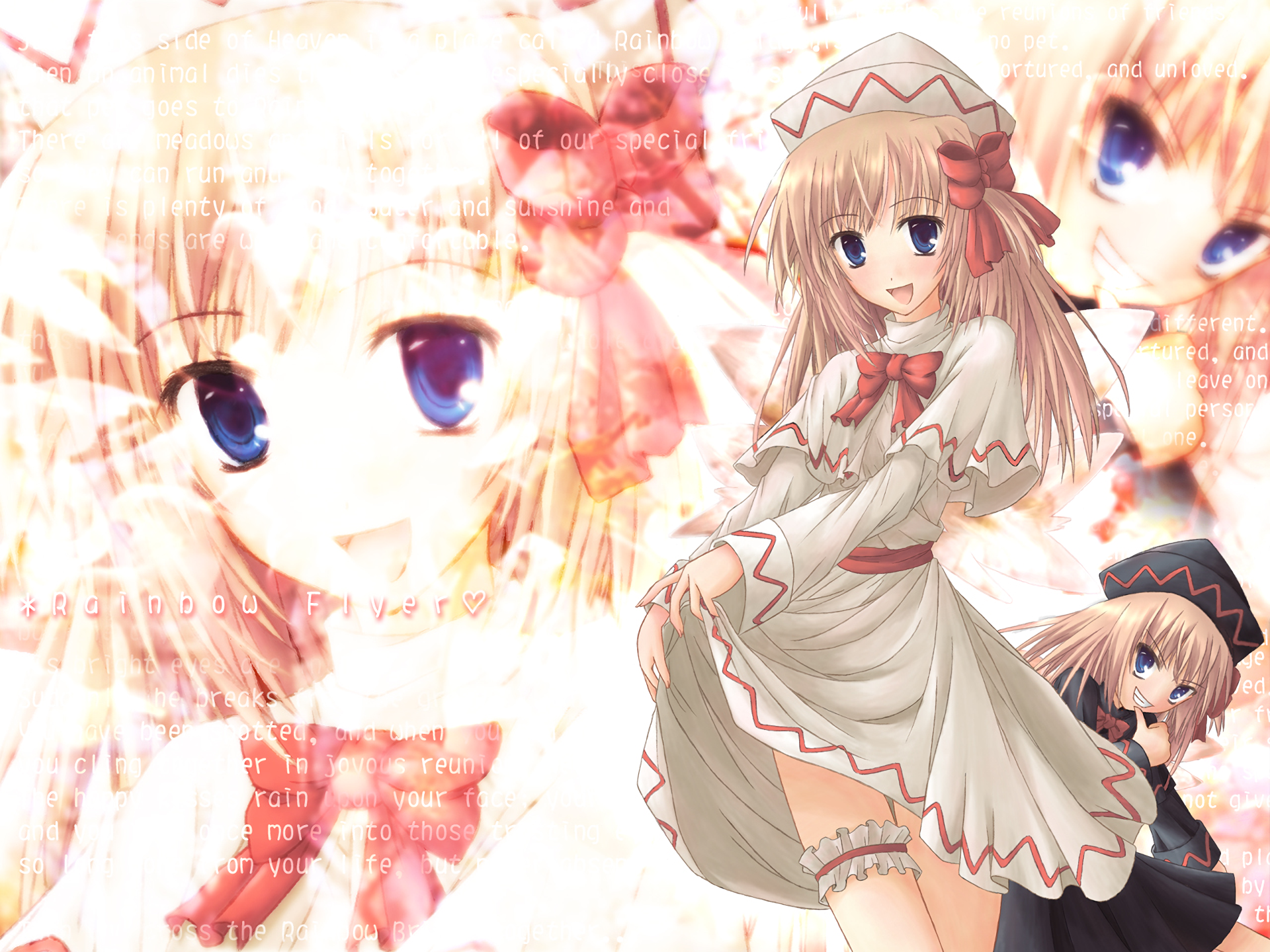 Download Lily Black Lily White Anime Touhou HD Wallpaper