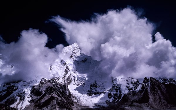 Nature Mountain Mountains Cloud Peak HD Wallpaper | Background Image
