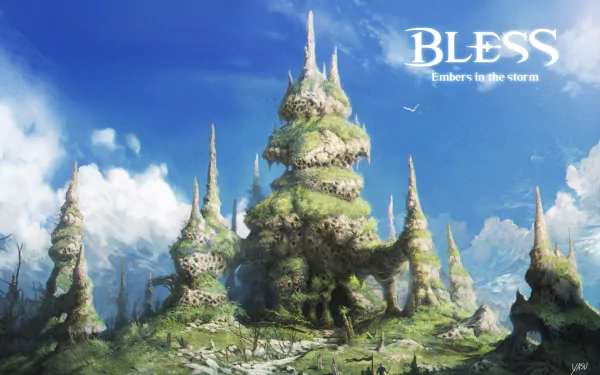 video game Bless Online HD Desktop Wallpaper | Background Image