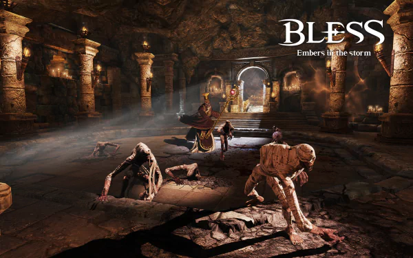 video game Bless Online HD Desktop Wallpaper | Background Image