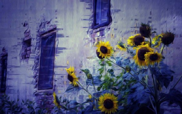 Earth Sunflower Flowers Flower Yellow Flower HD Wallpaper | Background Image