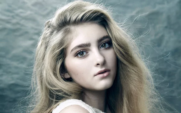 face blonde brown eyes American actress woman Willow Shields HD Desktop Wallpaper | Background Image