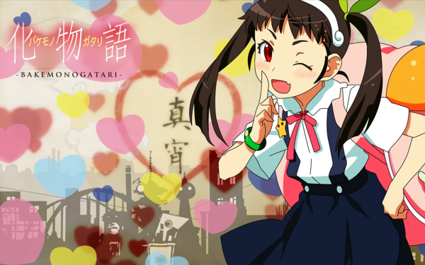 Anime Monogatari (Series) Mayoi Hachikuji HD Wallpaper | Background Image
