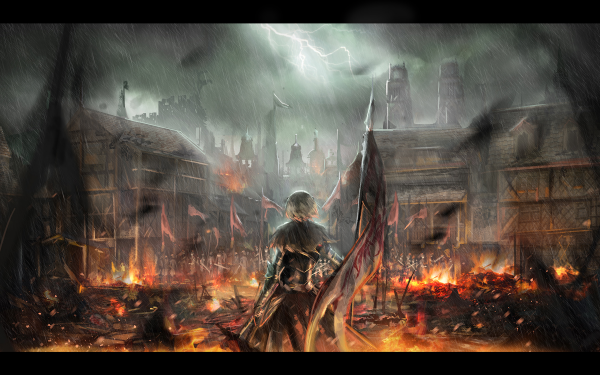 Anime Fate/Grand Order Fate Series Ruler Jeanne d'Arc Jeanne d'Arc Alter Avenger HD Wallpaper | Background Image