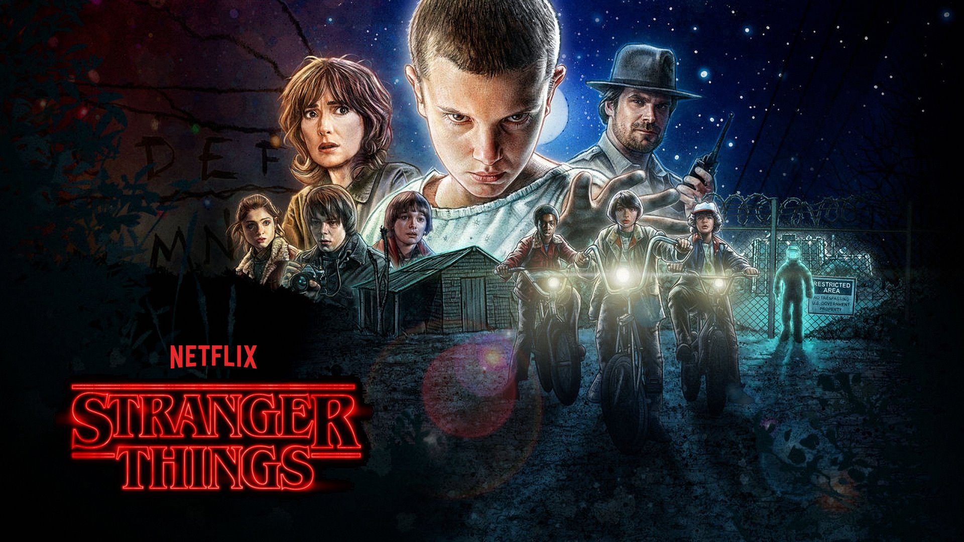 Netflix Stranger Things: Temporada 4 - Pôster de parede Hopper One Sheet