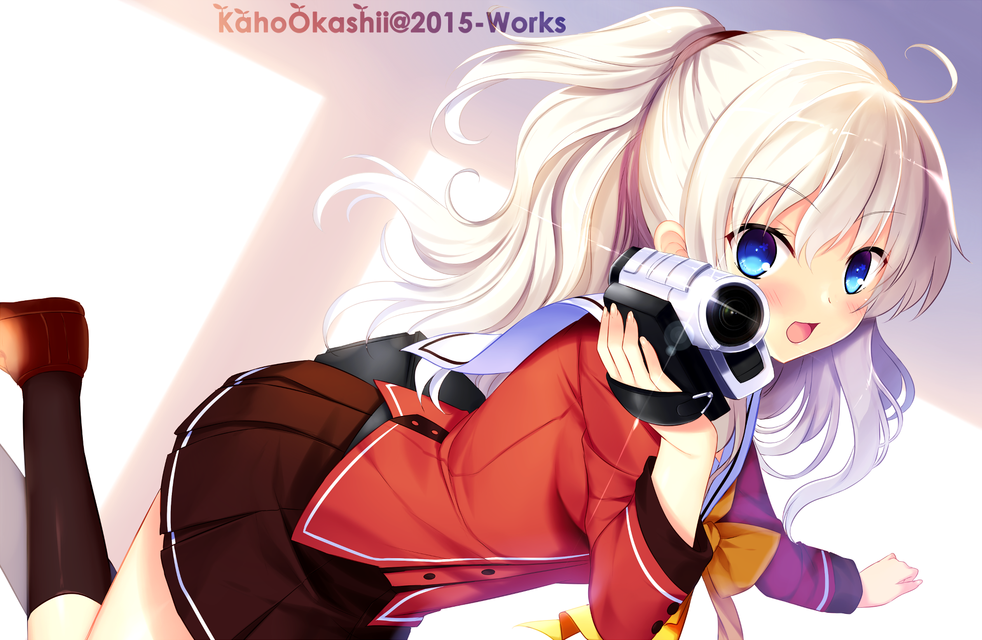 Download Nao Tomori Anime Charlotte HD Wallpaper by オカシイ カホ