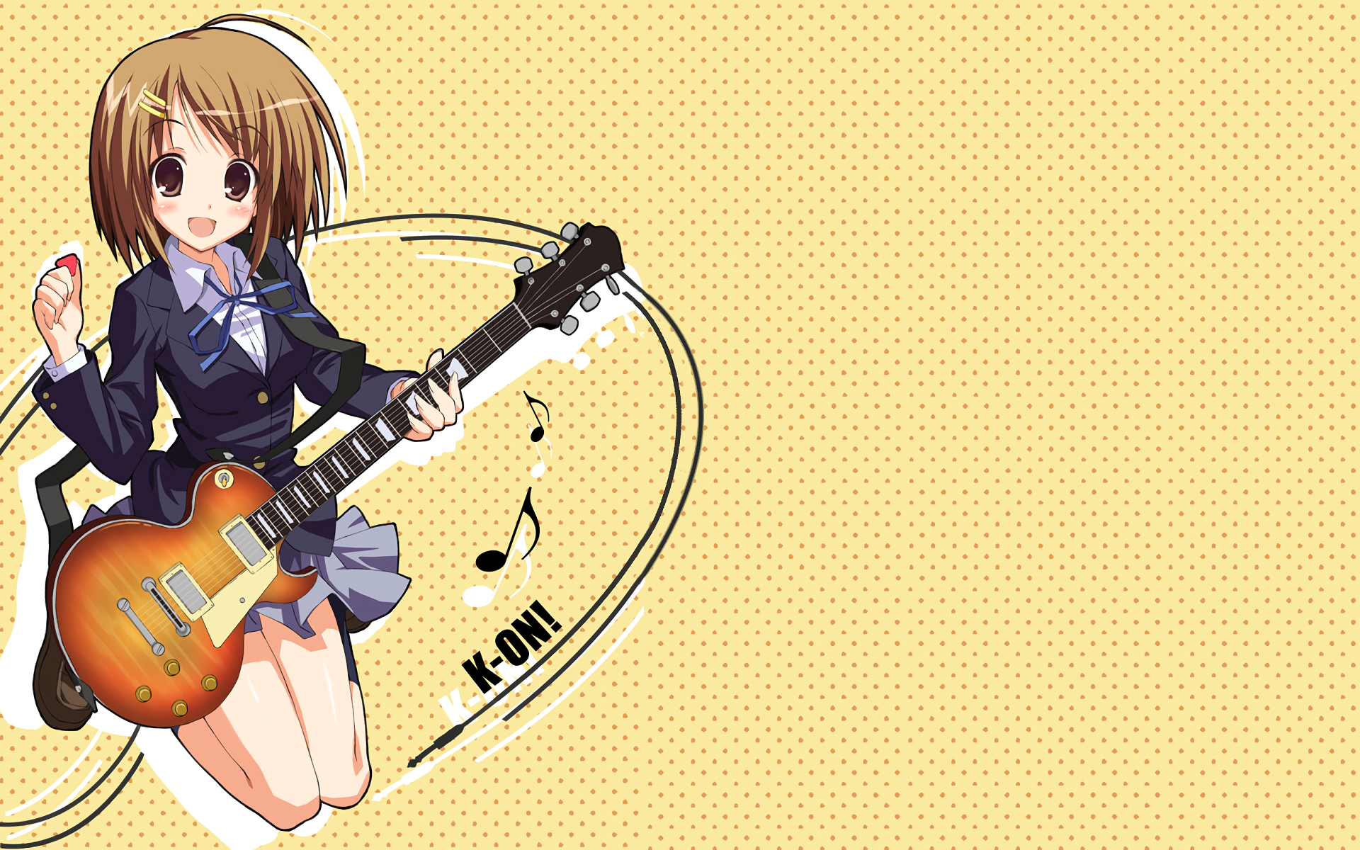 Download Yui Hirasawa Anime K-ON! HD Wallpaper