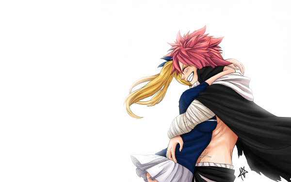Anime Fairy Tail Lucy Heartfilia Natsu Dragneel NaLu HD Wallpaper | Background Image