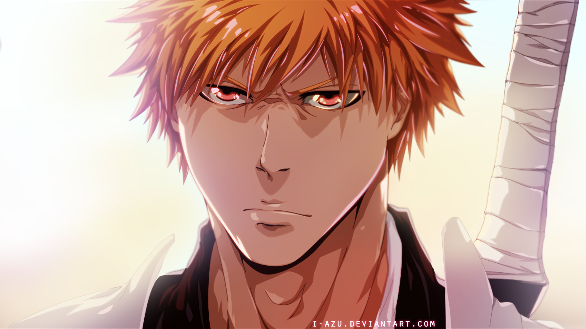 Ichigo Kurosaki HD Wallpaper from Bleach by i-azu