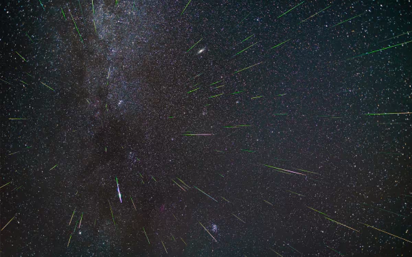 meteor shower star space nature meteor HD Desktop Wallpaper | Background Image