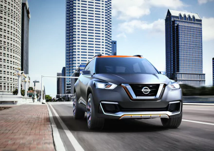 silver car car SUV Nissan vehicle Nissan Kicks HD Desktop Wallpaper | Background Image