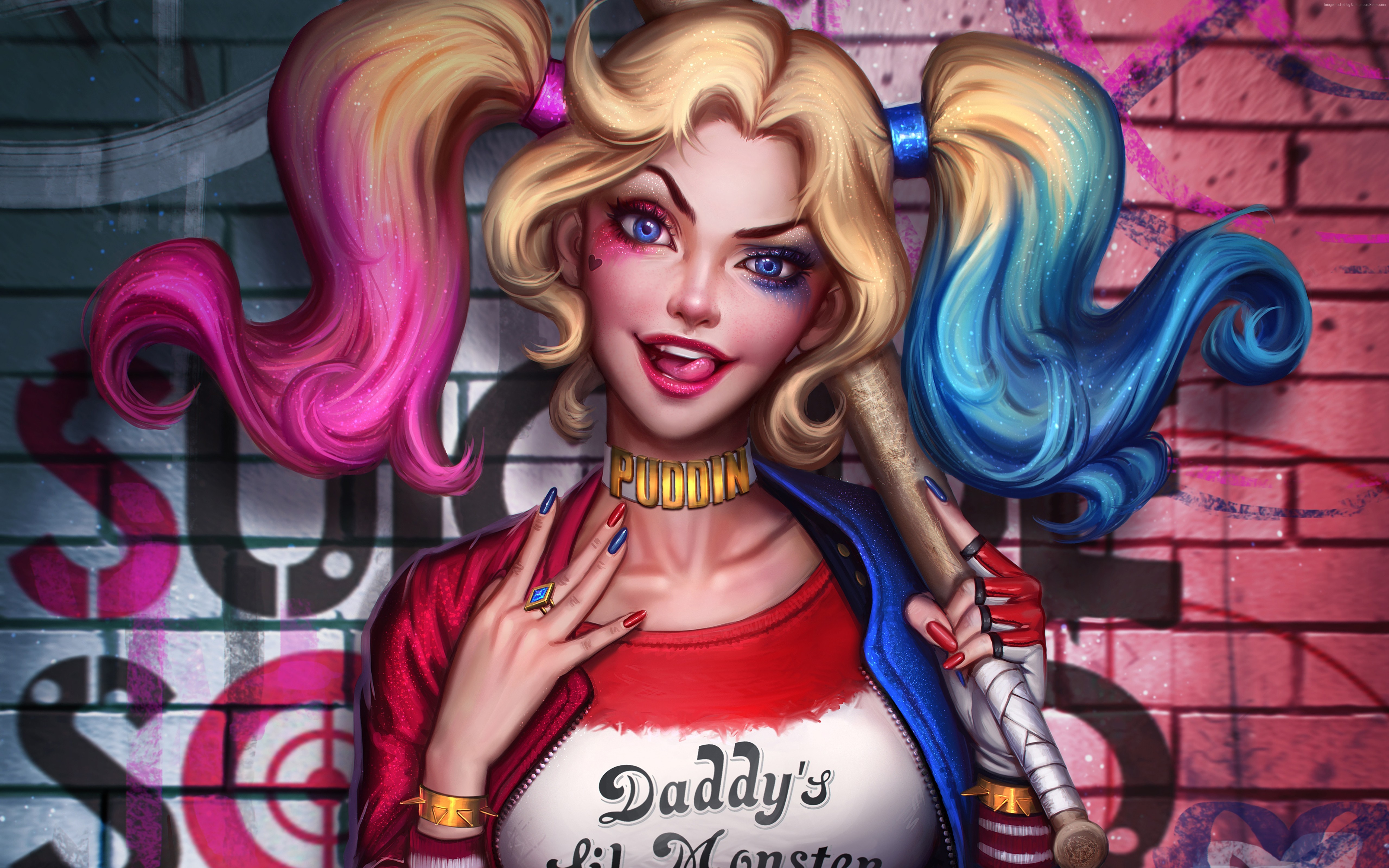 Comics Harley Quinn 4k Ultra HD Wallpaper