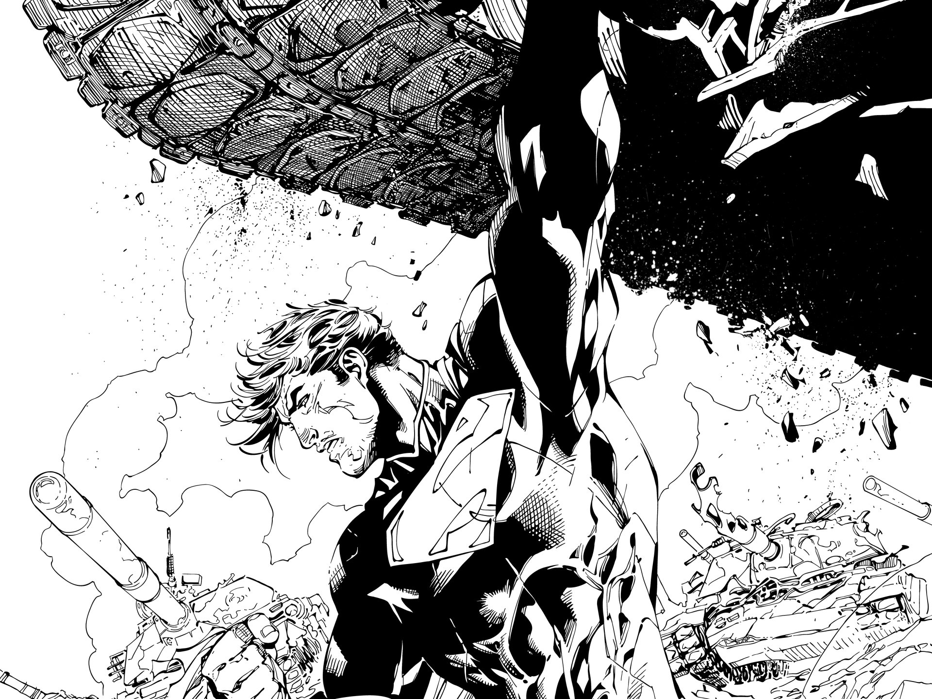 Download Comic Superman 4k Ultra HD Wallpaper