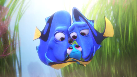Jenny (Finding Dory) Charlie (Finding Dory) Dory (Finding Nemo) movie Finding Dory HD Desktop Wallpaper | Background Image