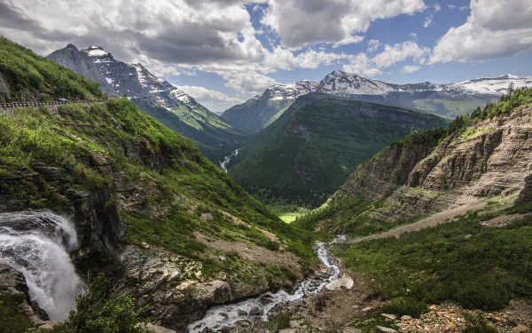  Glacier National Park Montana America USA by skeeze