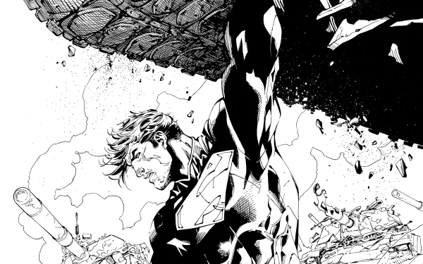 Comic Superman HD Desktop Wallpaper | Background Image