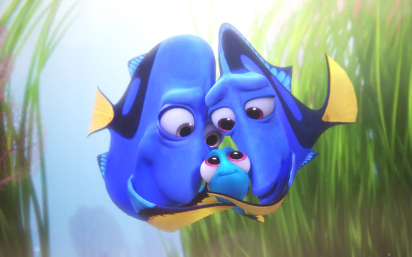 Jenny (Finding Dory) Charlie (Finding Dory) Dory (Finding Nemo) movie Finding Dory HD Desktop Wallpaper | Background Image
