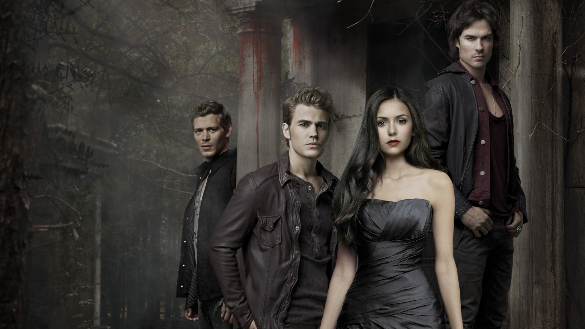 78+] Vampire Diaries Wallpaper Damon And Elena - WallpaperSafari