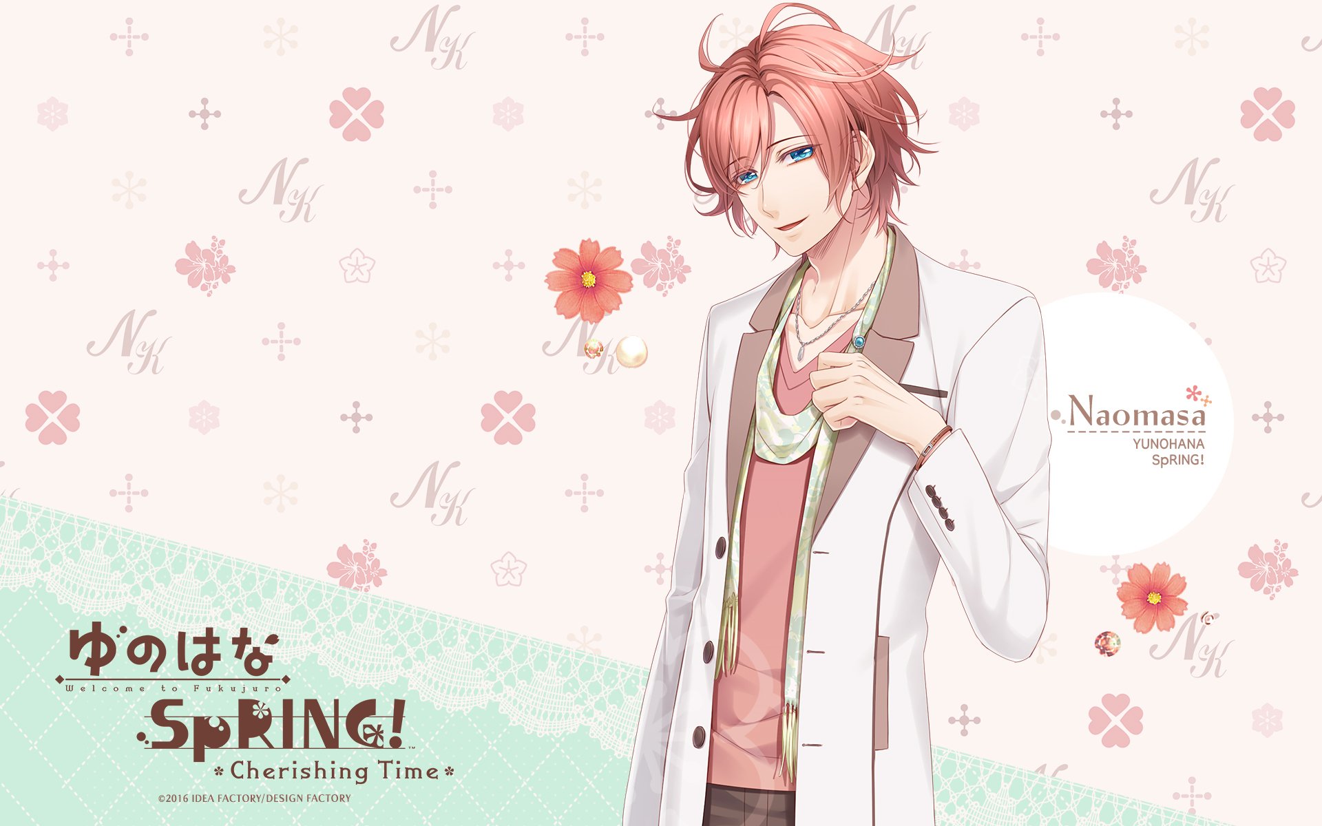 Download Anime Yunohana Spring! Cherishing Time HD Wallpaper