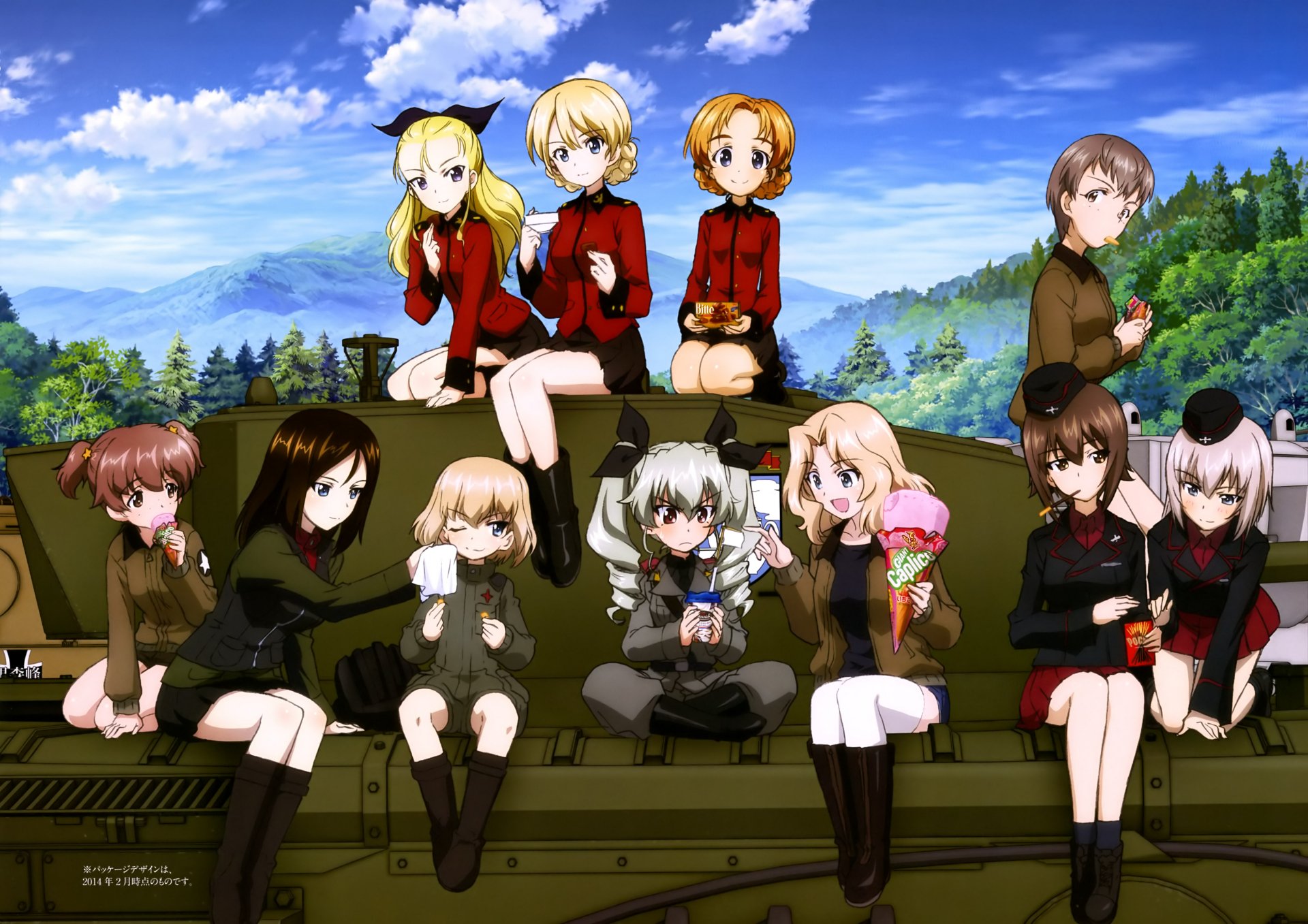Anime Girls Und Panzer 4k Ultra Hd Wallpaper 5005