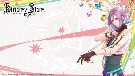 Anime Binary Star HD Desktop Wallpaper | Background Image