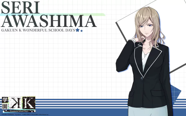 Seri Awashima Anime K Project HD Desktop Wallpaper | Background Image