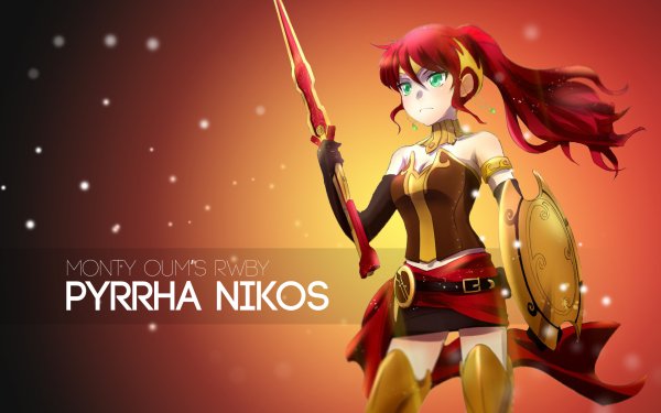 Anime RWBY Pyrrha Nikos HD Wallpaper | Background Image
