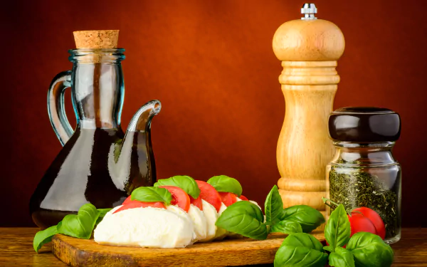 spices mint cheese oil food still life HD Desktop Wallpaper | Background Image