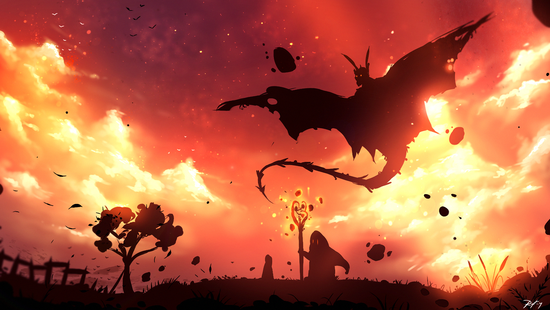 Download Fantasy Dragon HD Wallpaper by Benjamin Cehelsky