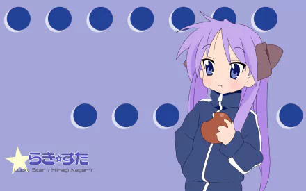 Kagami Hiiragi Anime Lucky Star HD Desktop Wallpaper | Background Image