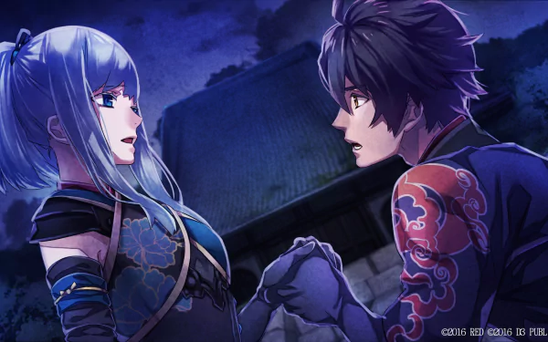 Anime Hyakka Hyakurou Sengoku Ninpou-chou HD Desktop Wallpaper | Background Image