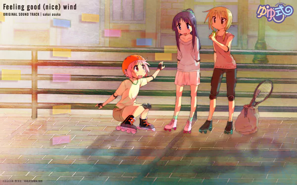 Anime Yuyushiki HD Desktop Wallpaper | Background Image