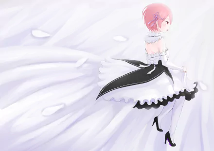 Ram (Re:ZERO) Anime Re:Zero - Starting Life in Another World HD Desktop Wallpaper | Background Image