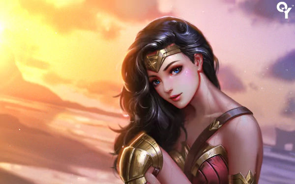 Comic Wonder Woman HD Desktop Wallpaper | Background Image